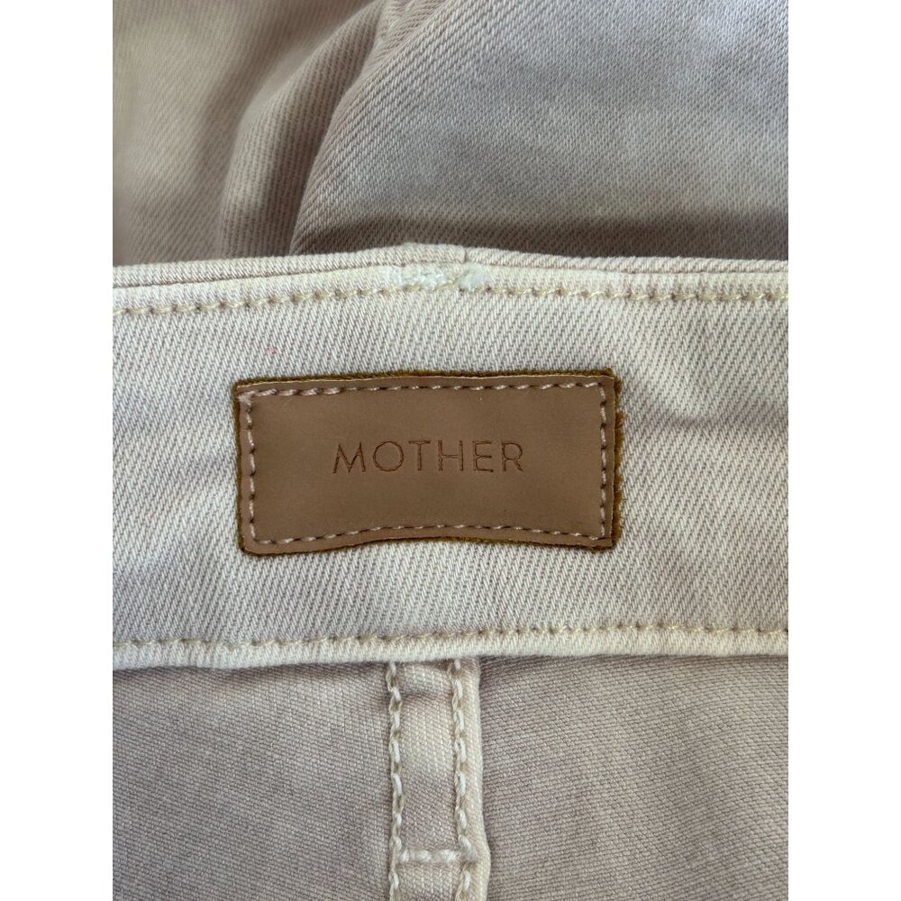 Mother High Waisted Looker Dagger Ankle Fray in Blush - Sz 27 - NWT - Picture 7 of 14